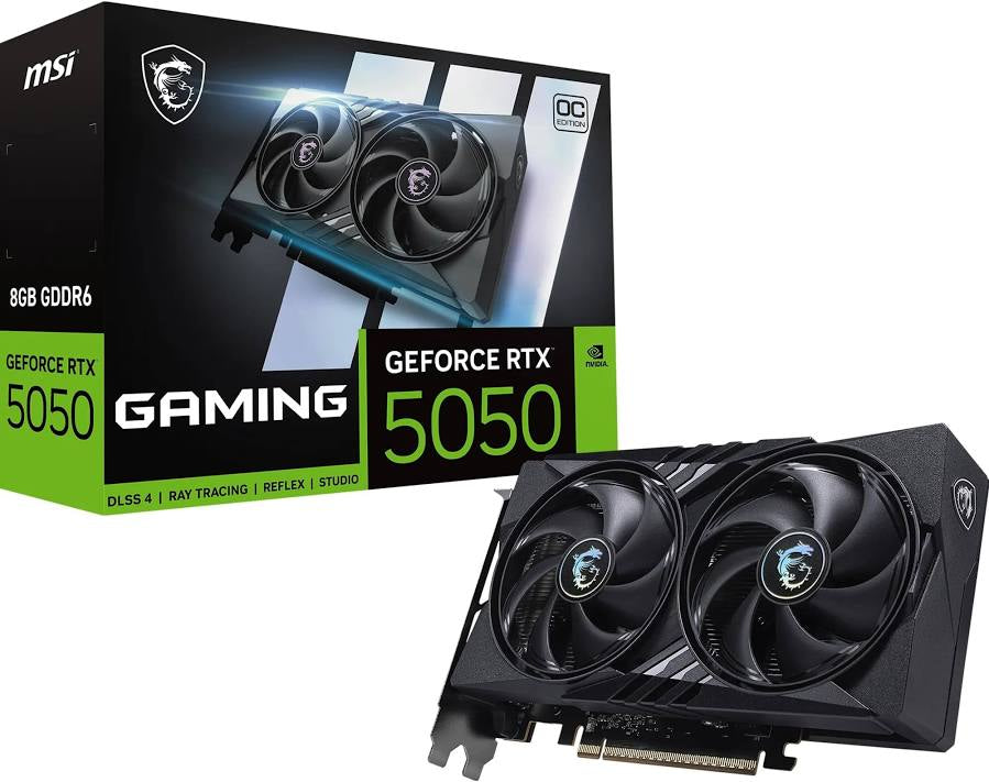 MSI GeForce RTX 5050 8G GAMING OC Graphics Card